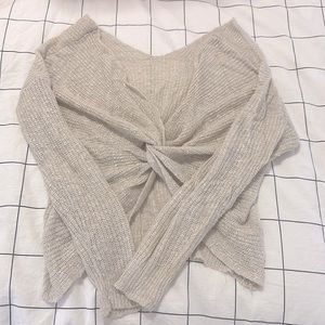 Open back sweater ✨✨